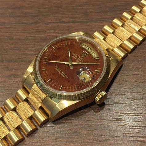 rolex mahogany dial